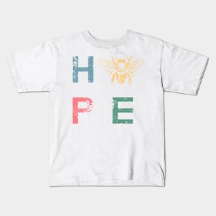 HOPE Honeybee Beekeeper Gifts for Bee Lovers Kids T-Shirt